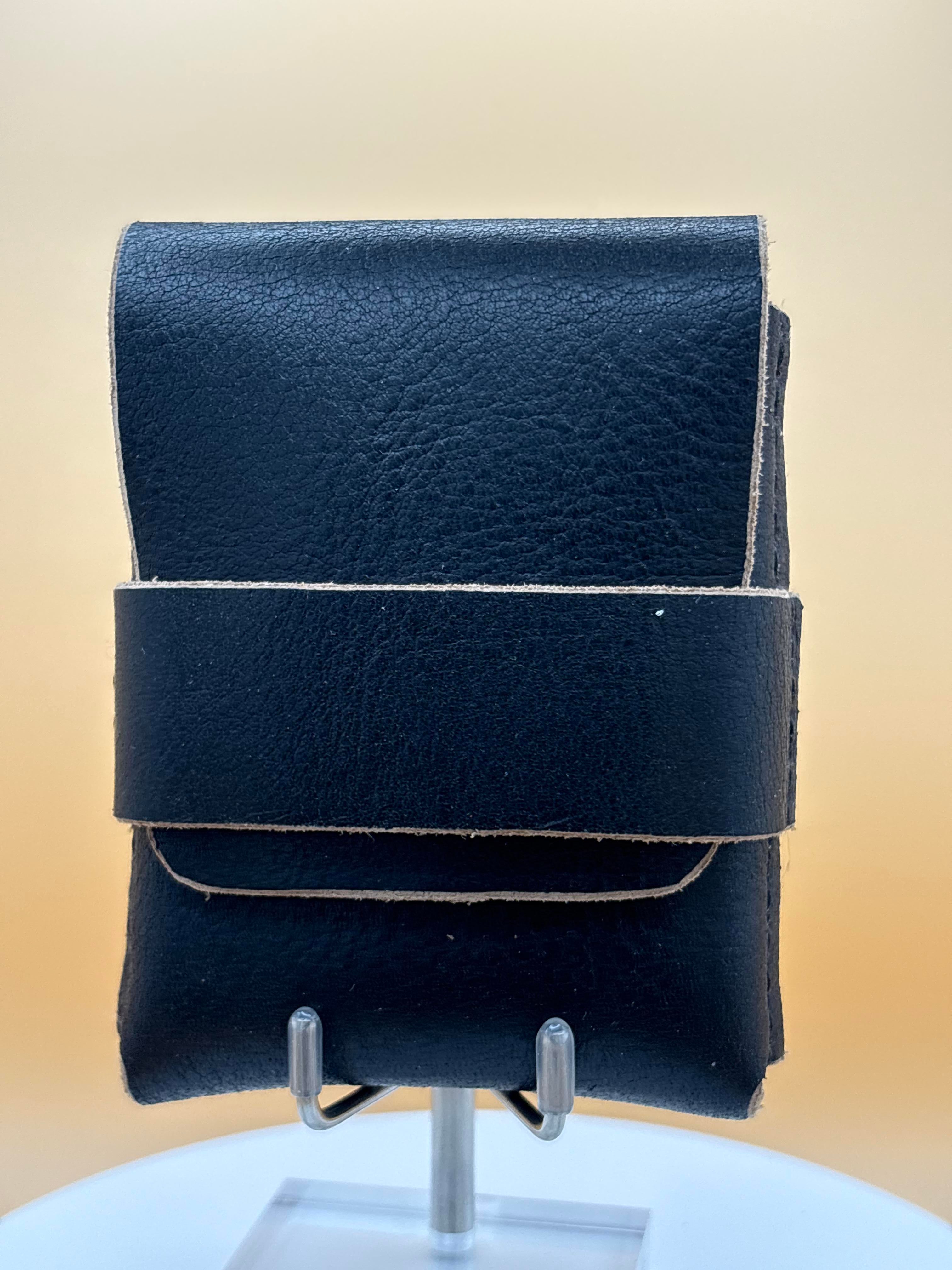 The Madison – Flap Wallet | Black Chromexcel