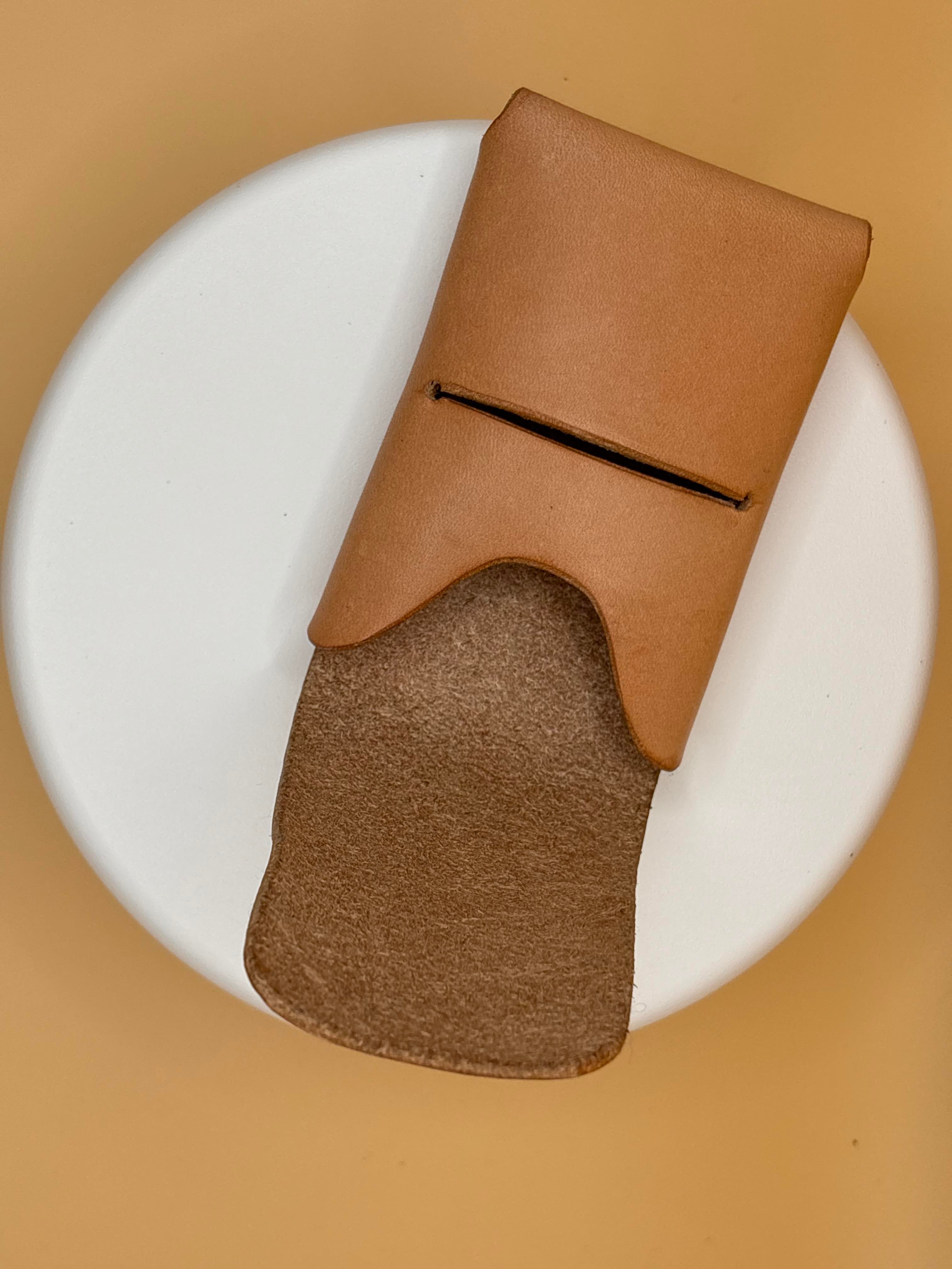 The Ironwood – Folded Wallet | Russet English Bridle