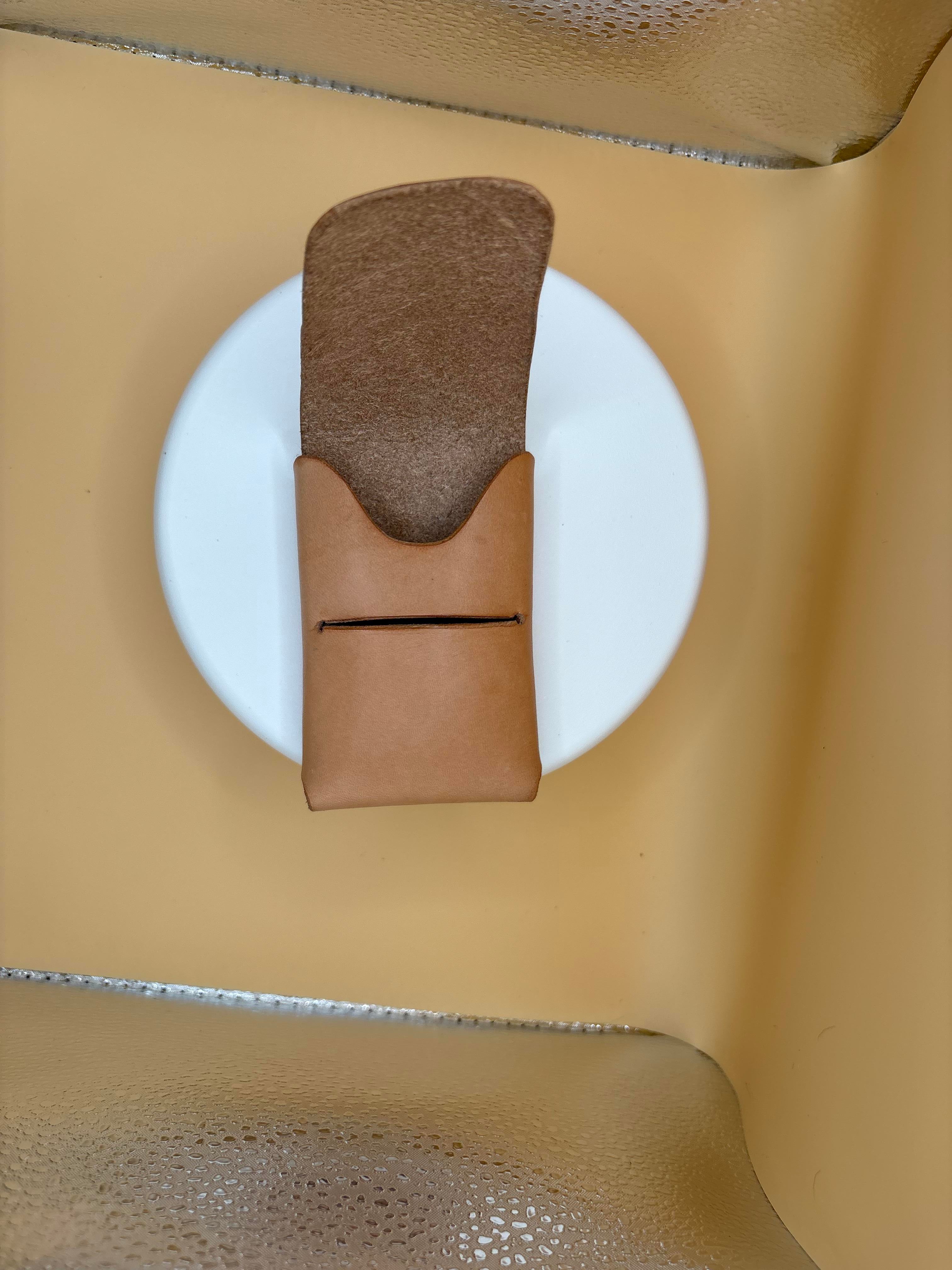 The Ironwood – Folded Wallet | Russet English Bridle