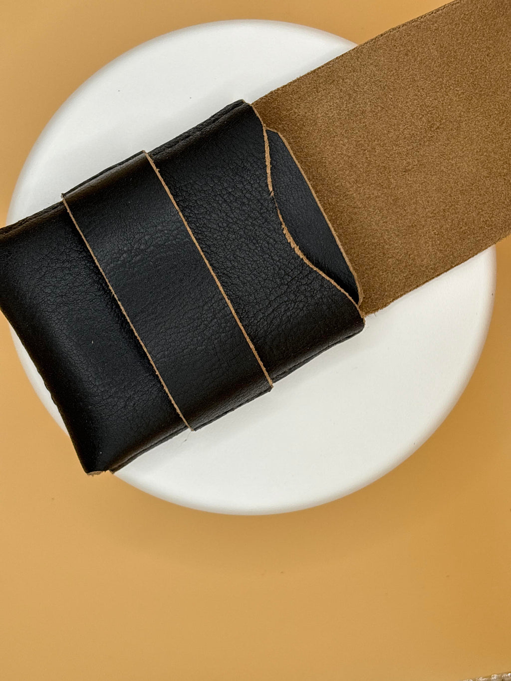 The Madison – Flap Wallet | Black Chromexcel
