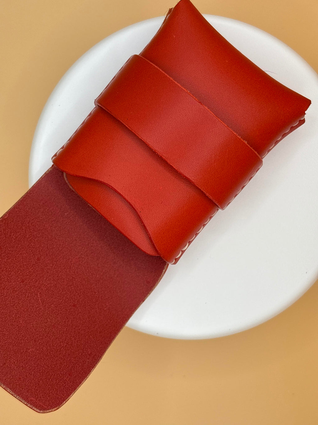 The Madison – Flap Wallet | Red Bridle