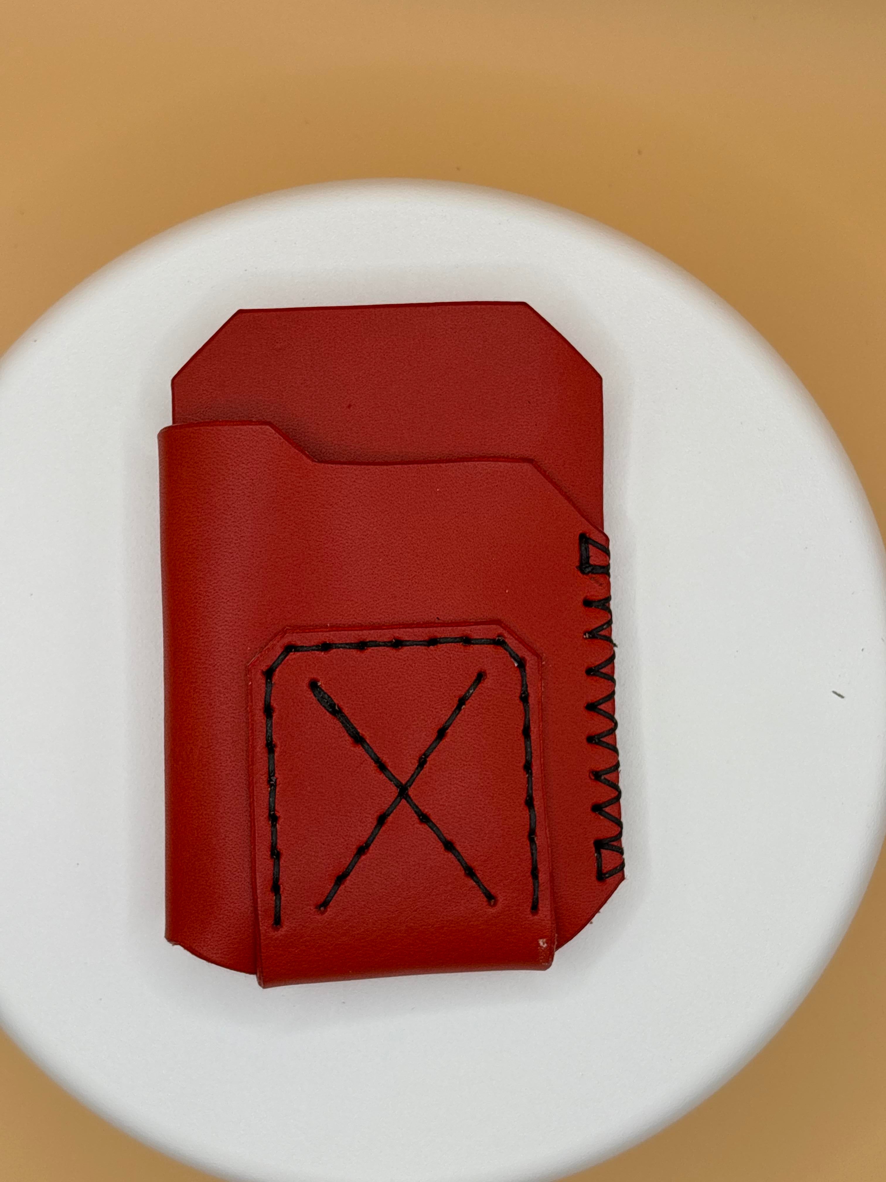 The Birch – Cardholder | Red Bridle