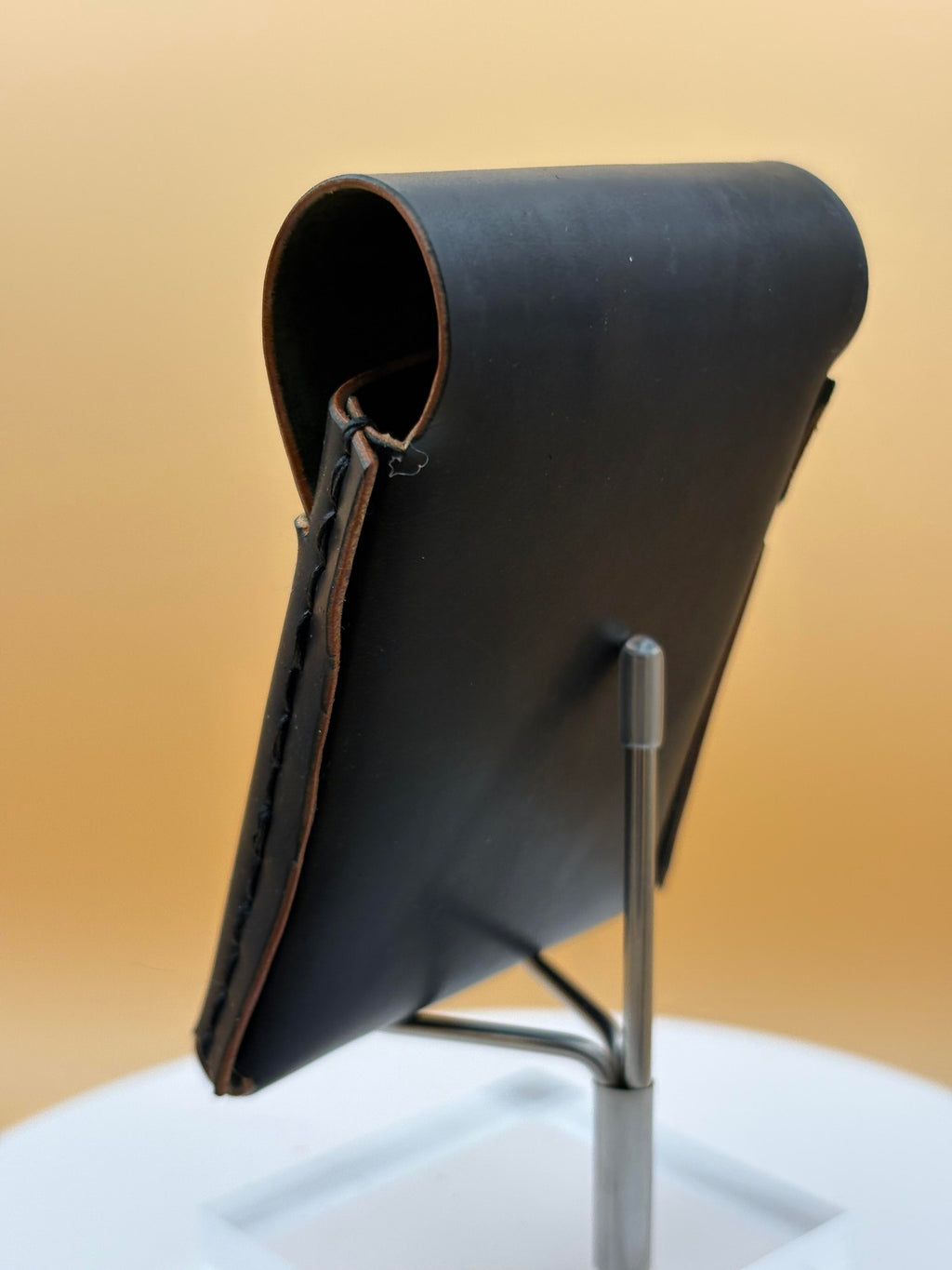 The Milwaukee – Flap Wallet | Black Shell Cordovan
