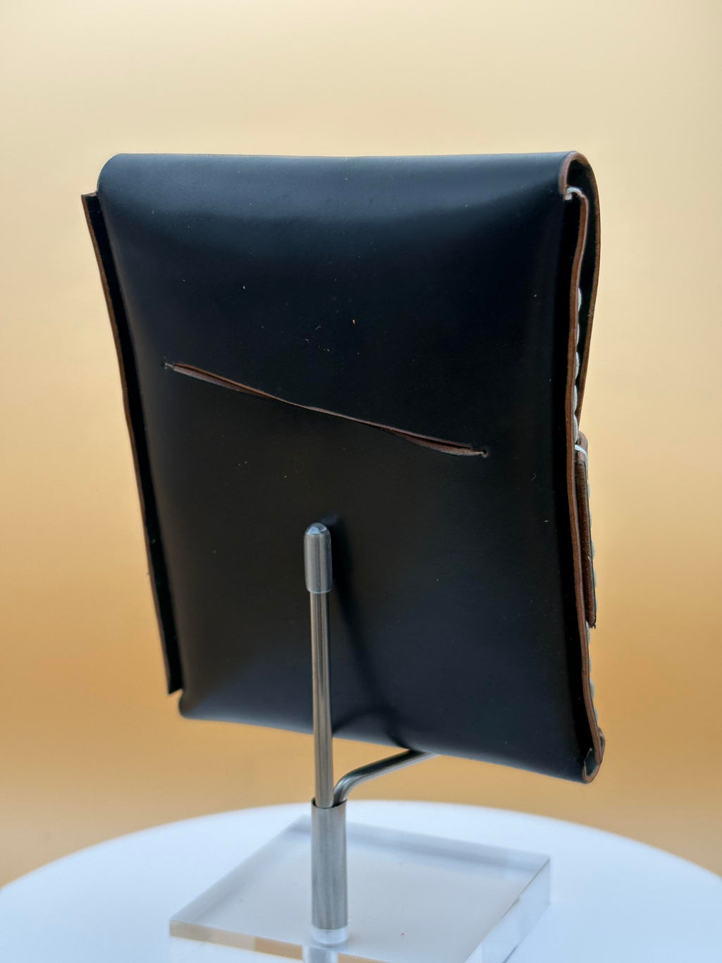 The Madison – Flap Wallet | Black Shell Cordovan