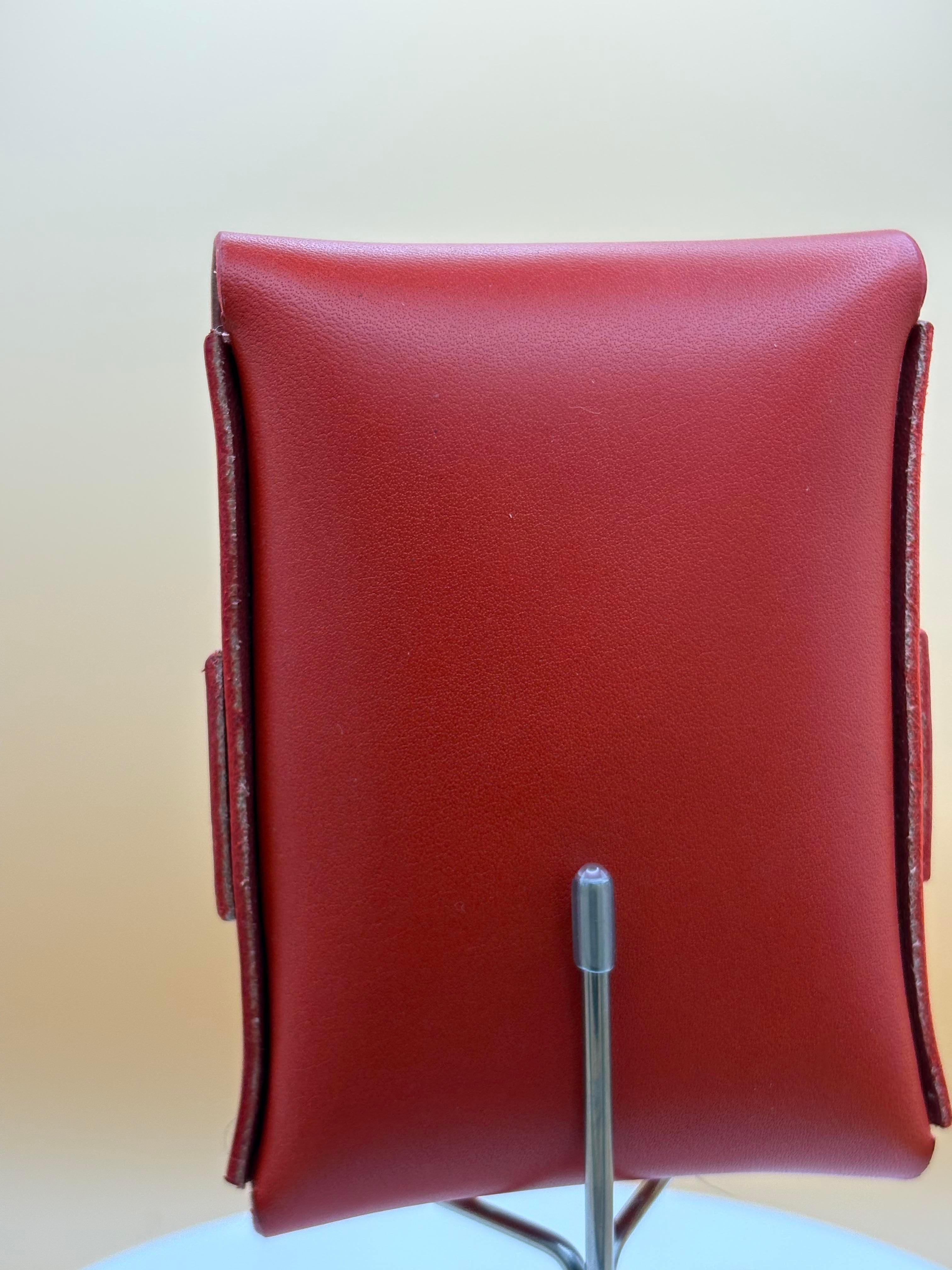 The Madison – Flap Wallet | Red Bridle