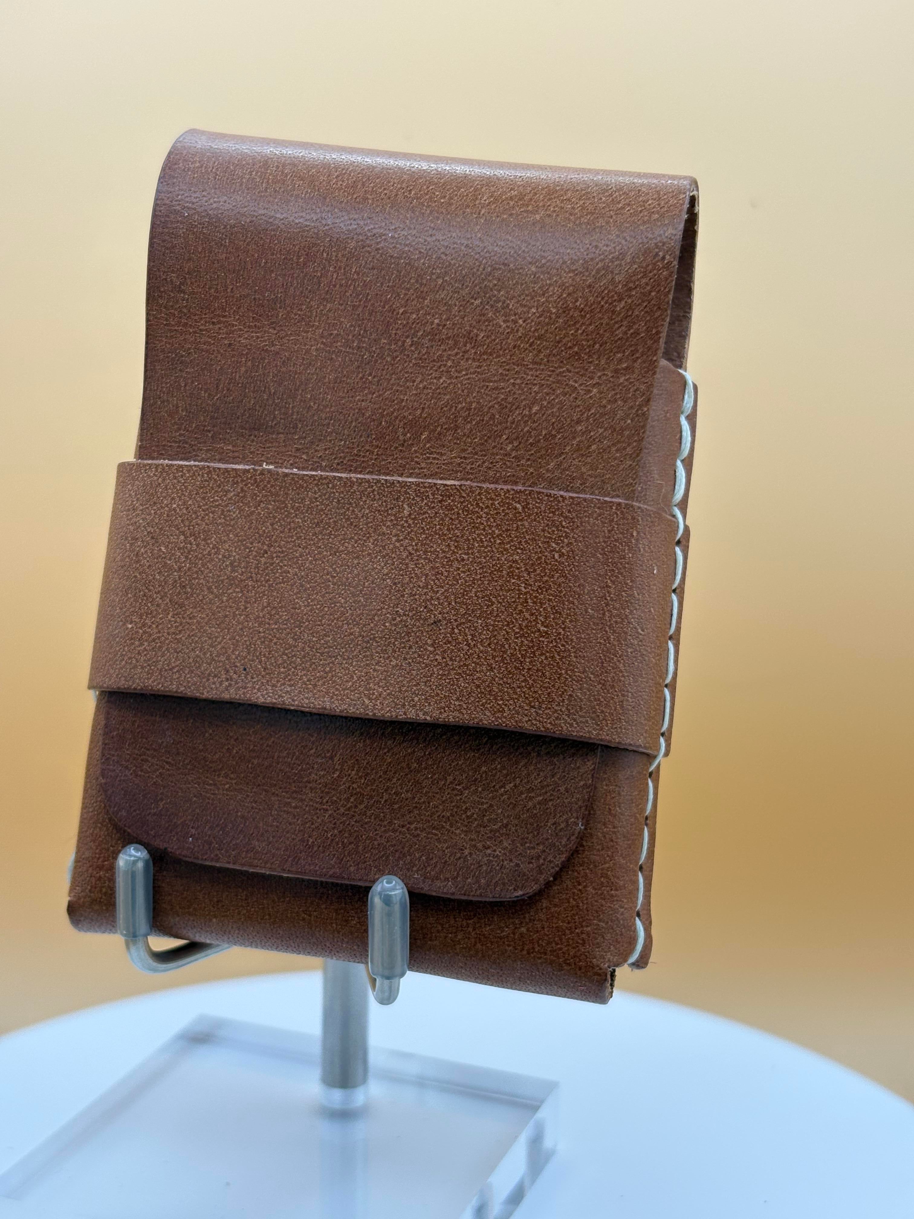The Milwaukee – Flap Wallet | Medium Brown Latigo
