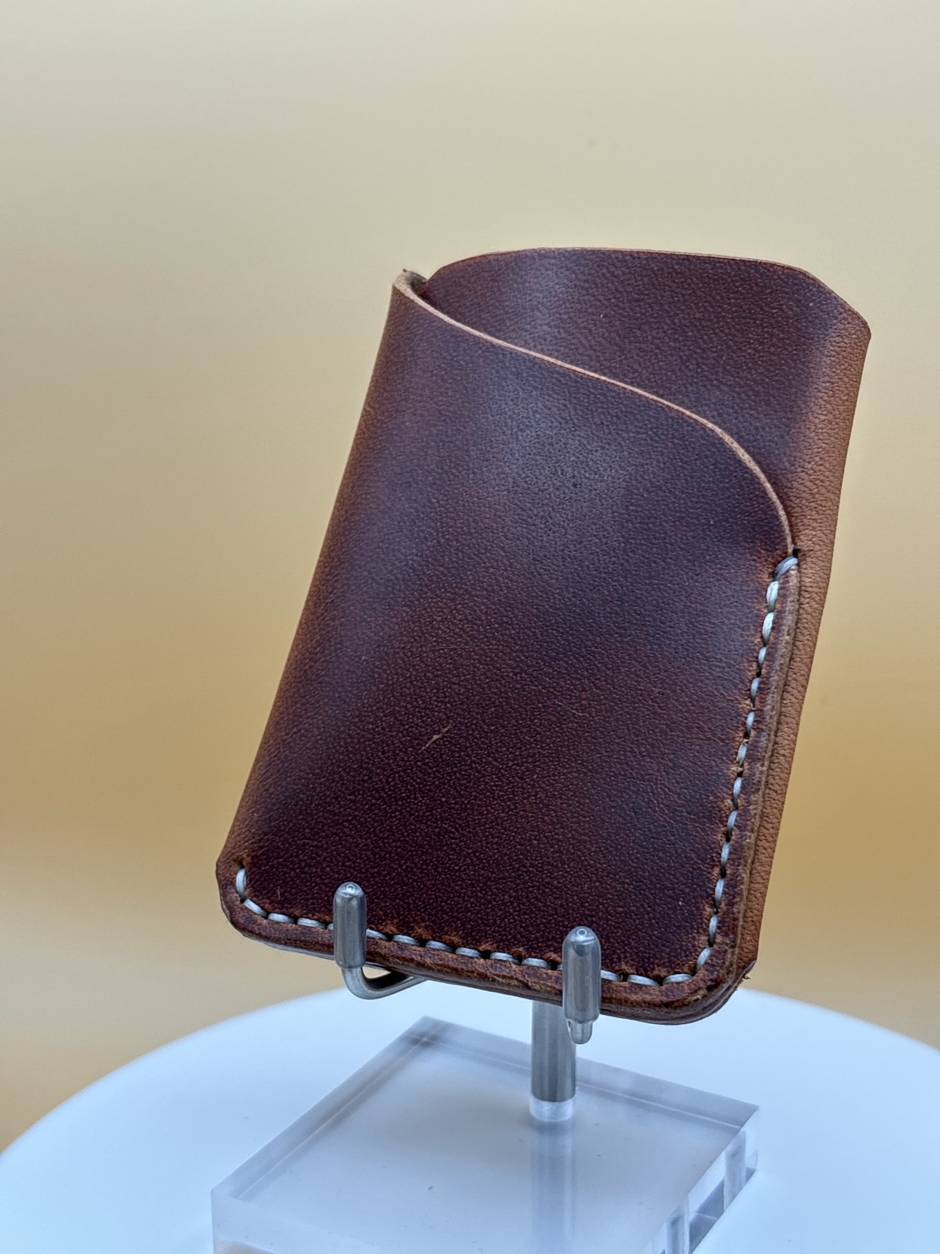 The Driftless – Wrapped Cardholder | Horween Dublin Olde English