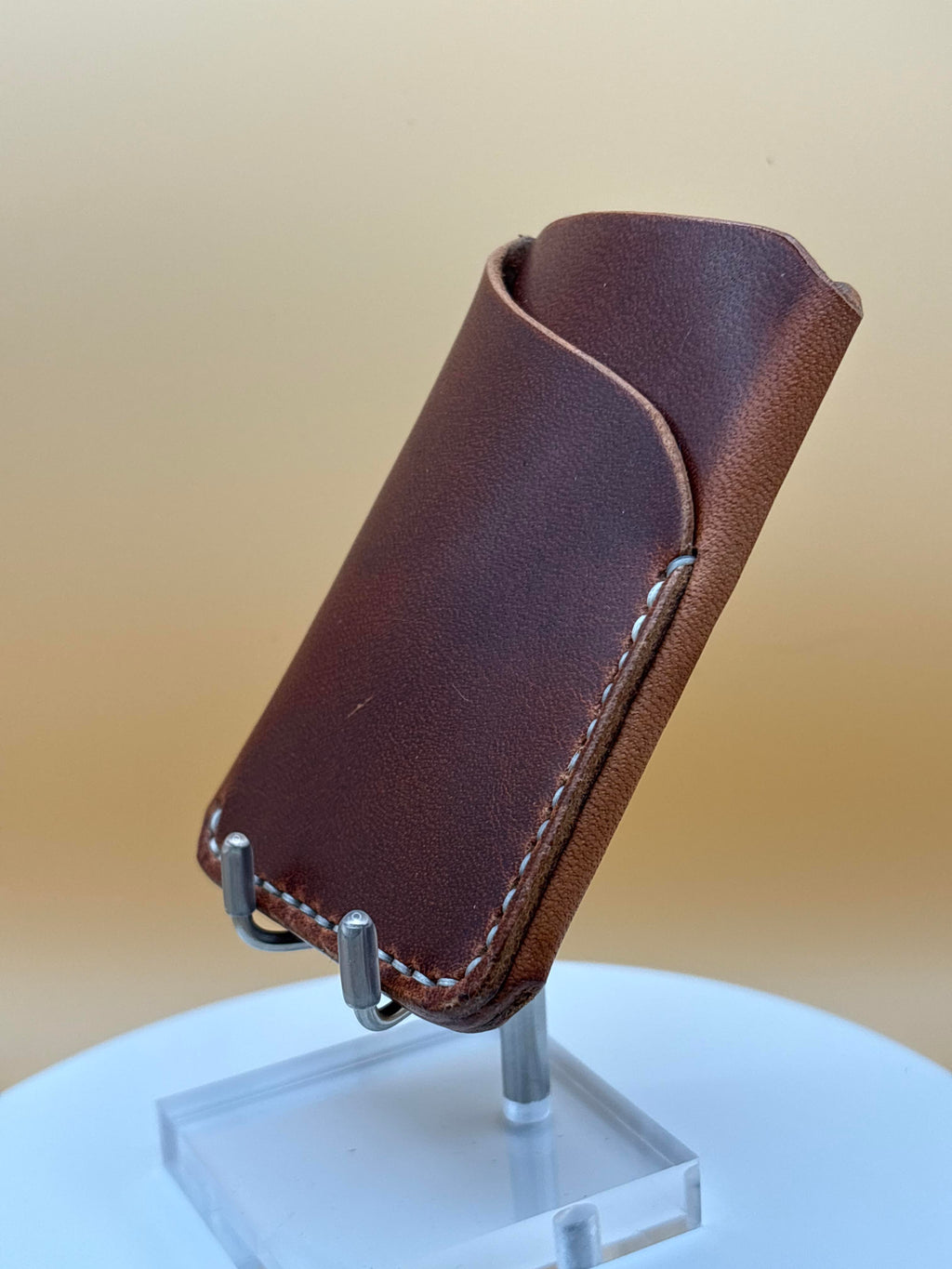 The Driftless – Wrapped Cardholder | Horween Dublin Olde English