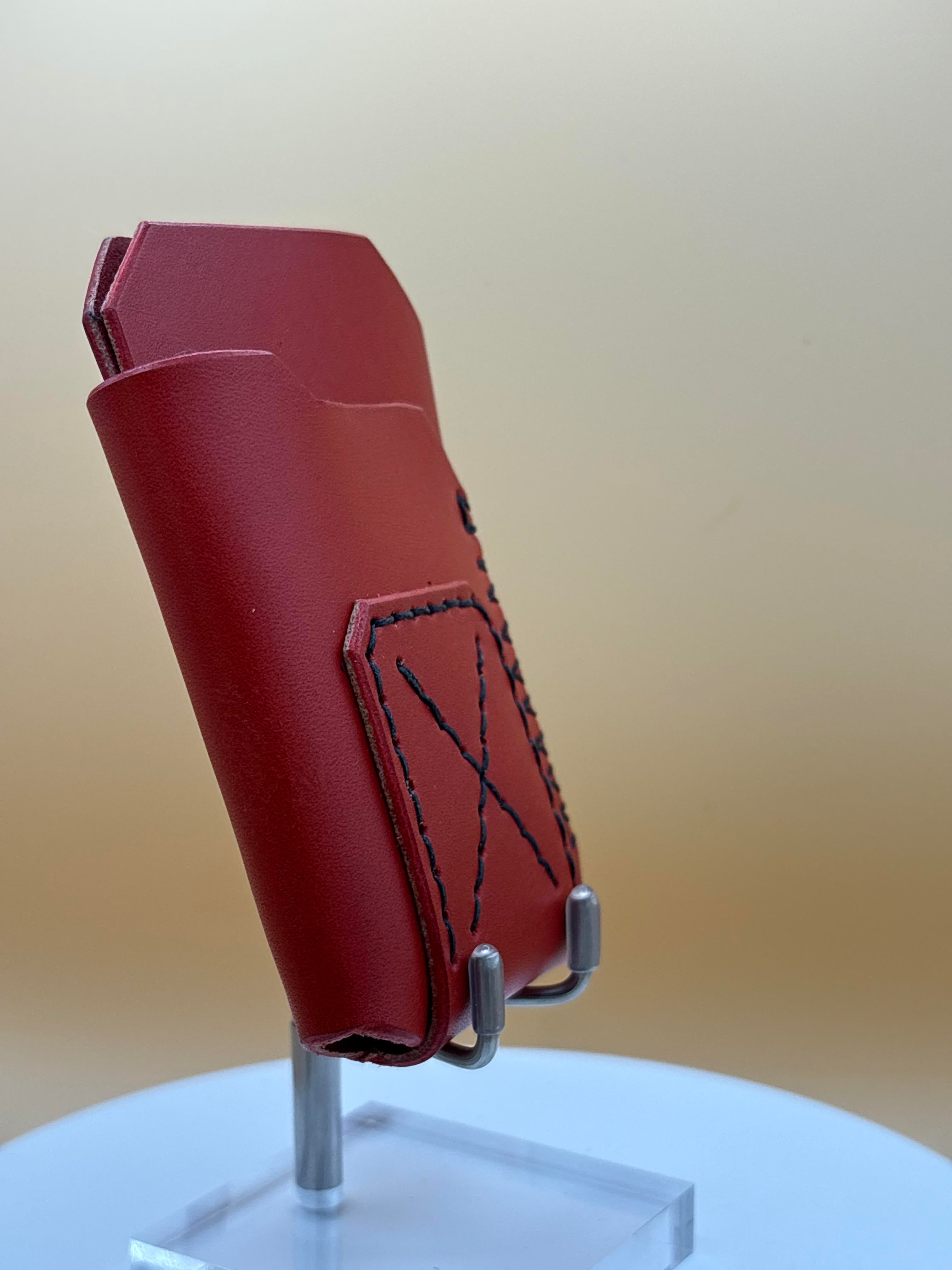 The Birch – Cardholder | Red Bridle