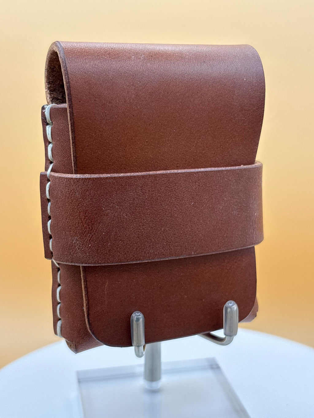 The Milwaukee – Flap Wallet | Medium Brown Latigo