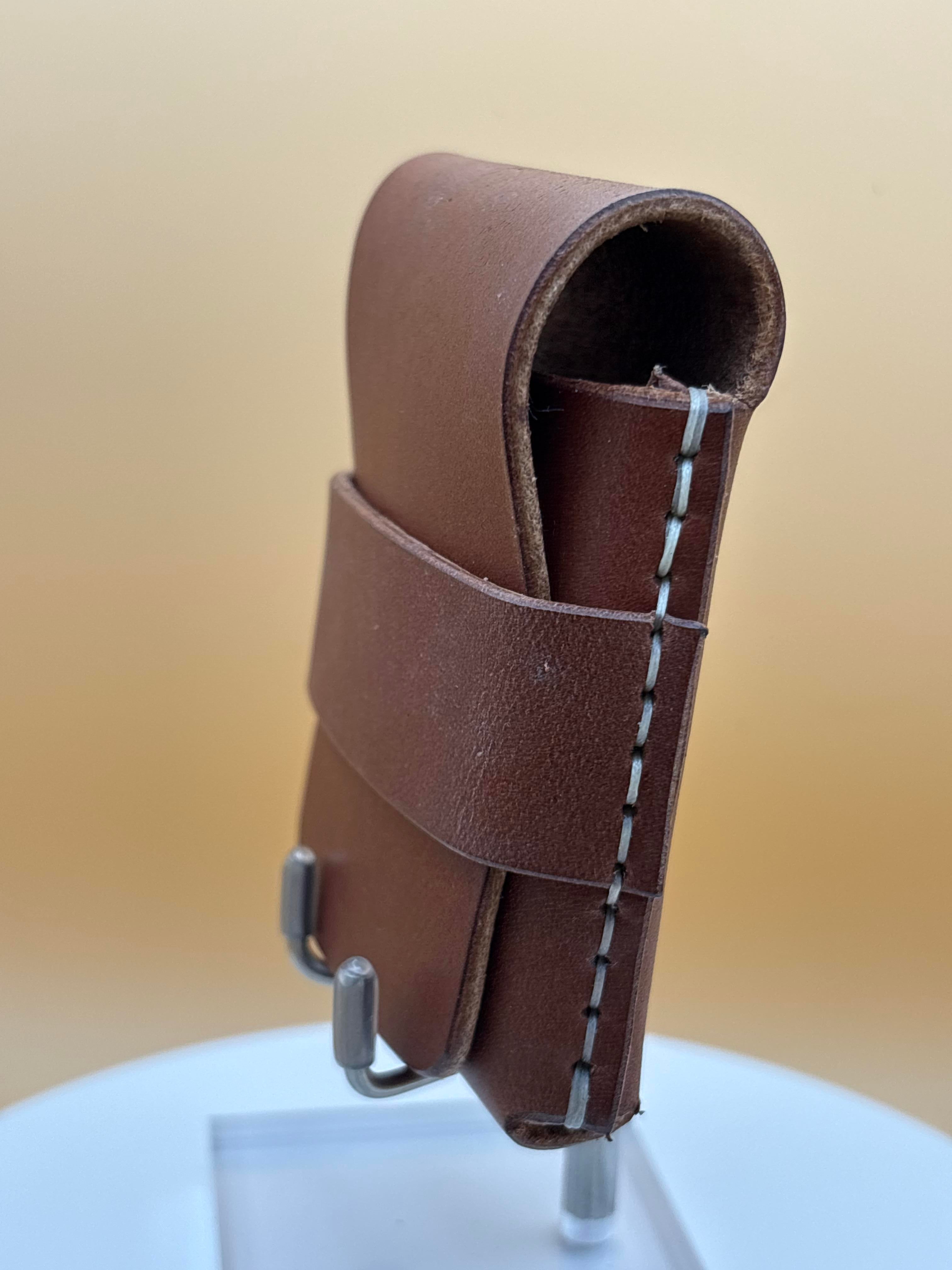 The Milwaukee – Flap Wallet | Medium Brown Latigo
