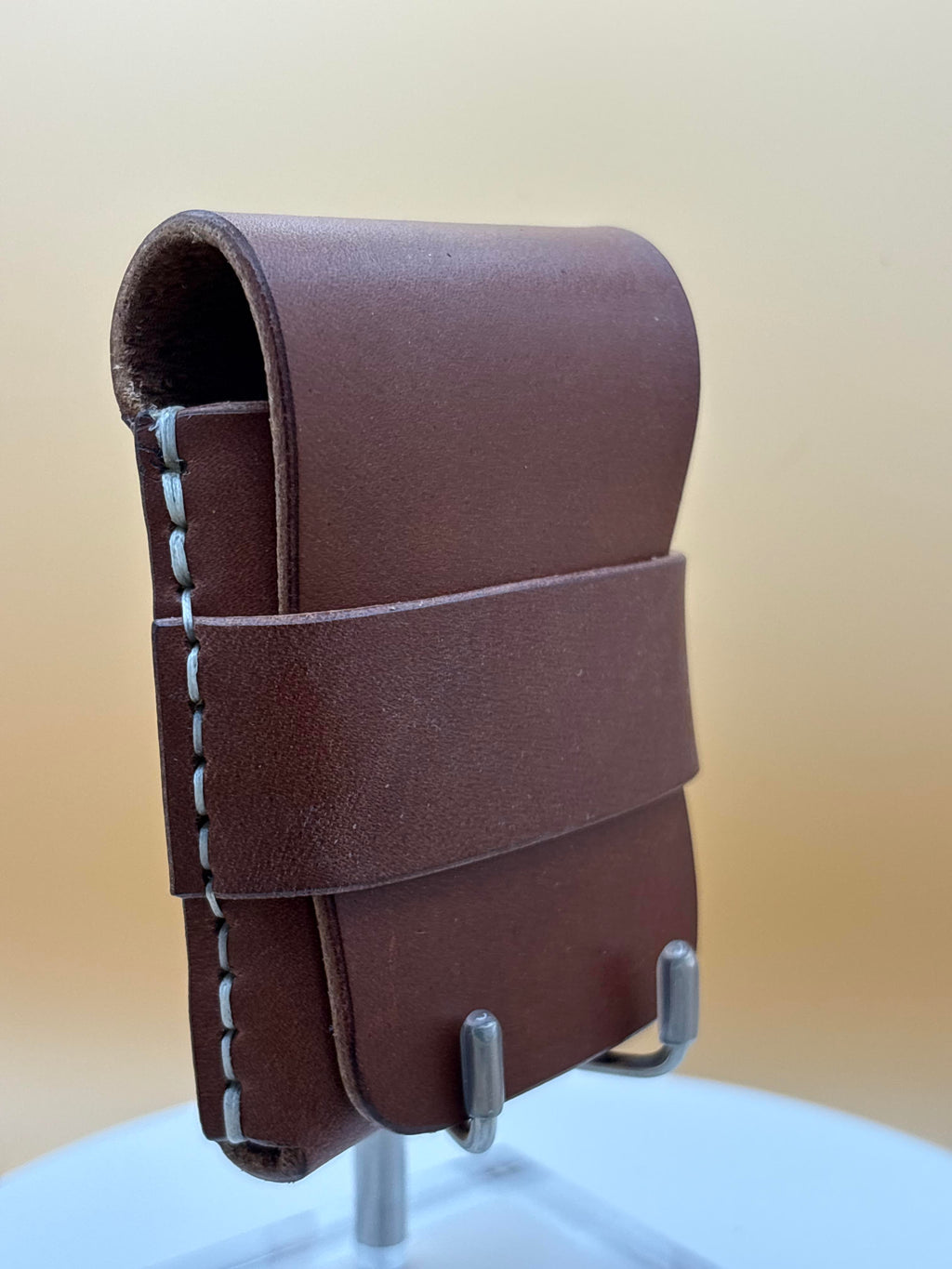 The Milwaukee – Flap Wallet | Medium Brown Latigo