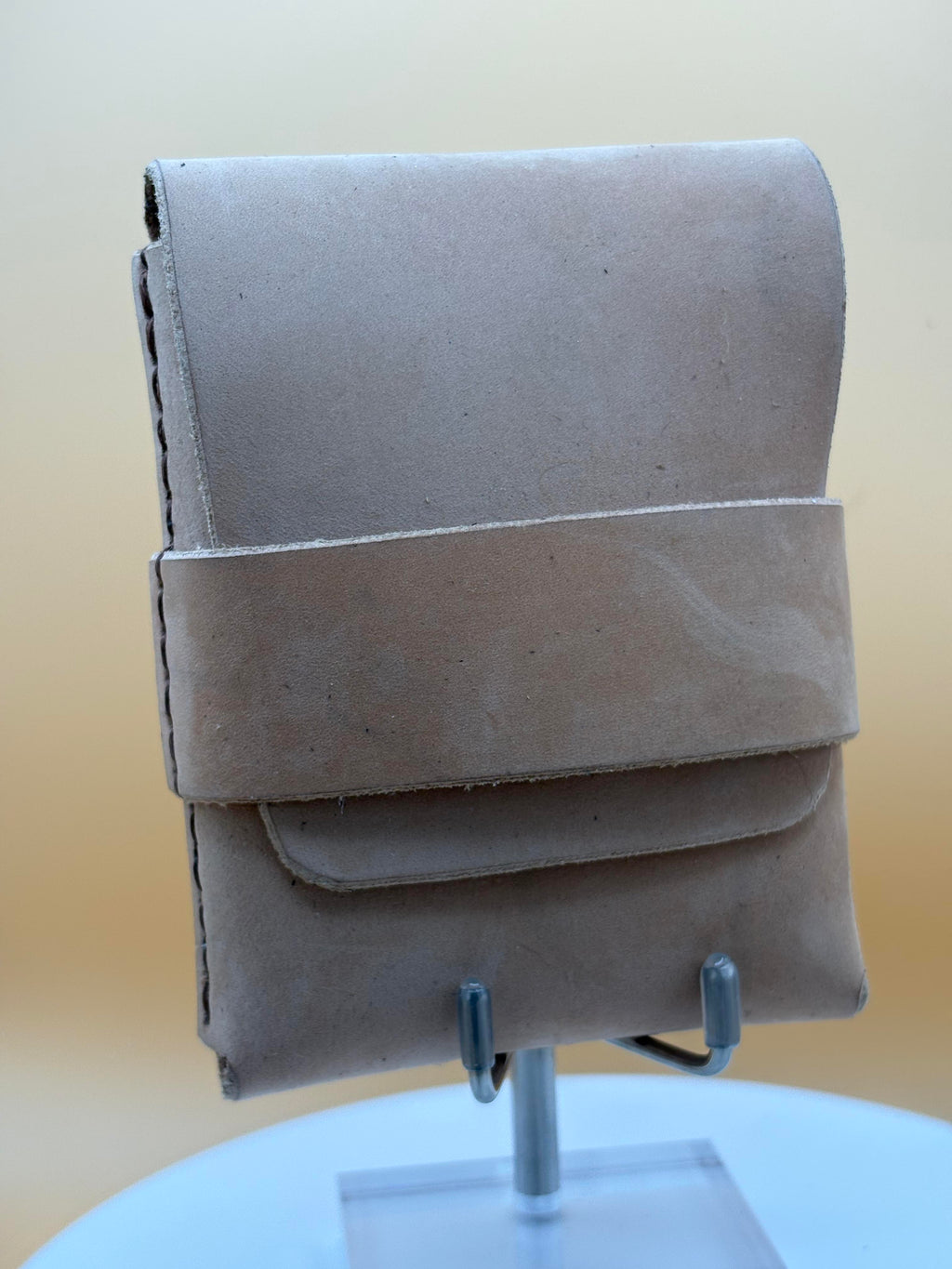 The Madison – Flap Wallet | Natural Buffed Crust