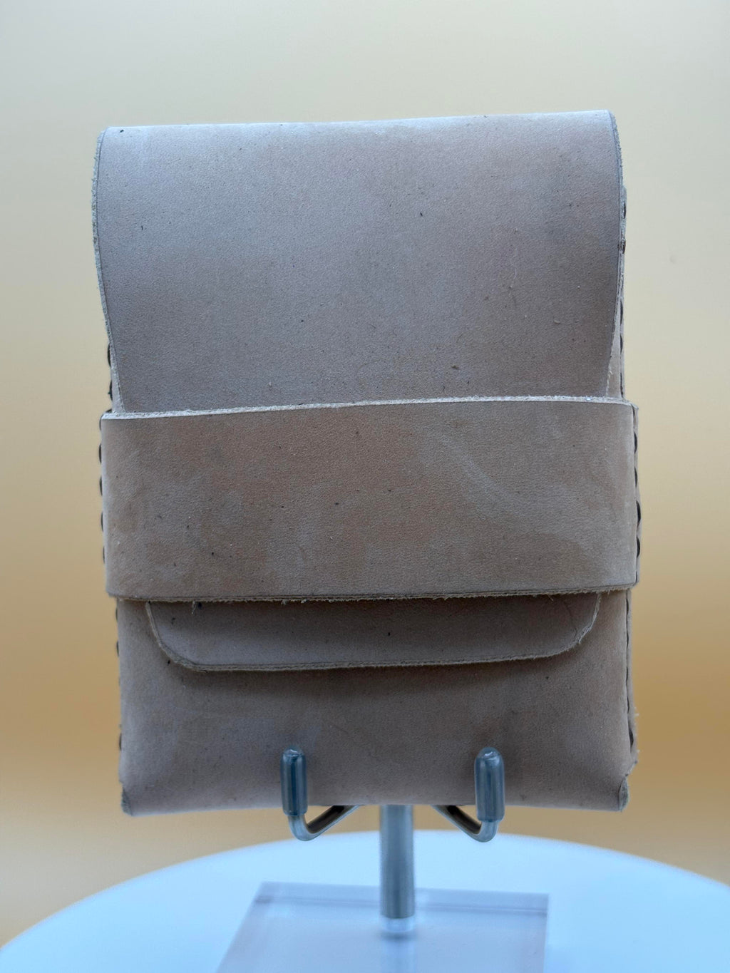 The Madison – Flap Wallet | Natural Buffed Crust