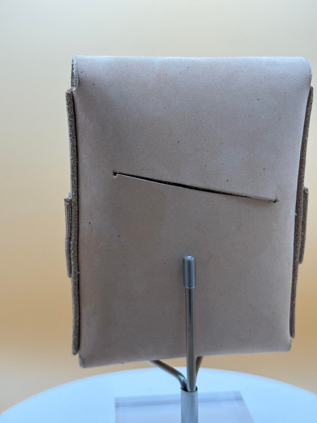 The Madison – Flap Wallet | Natural Buffed Crust