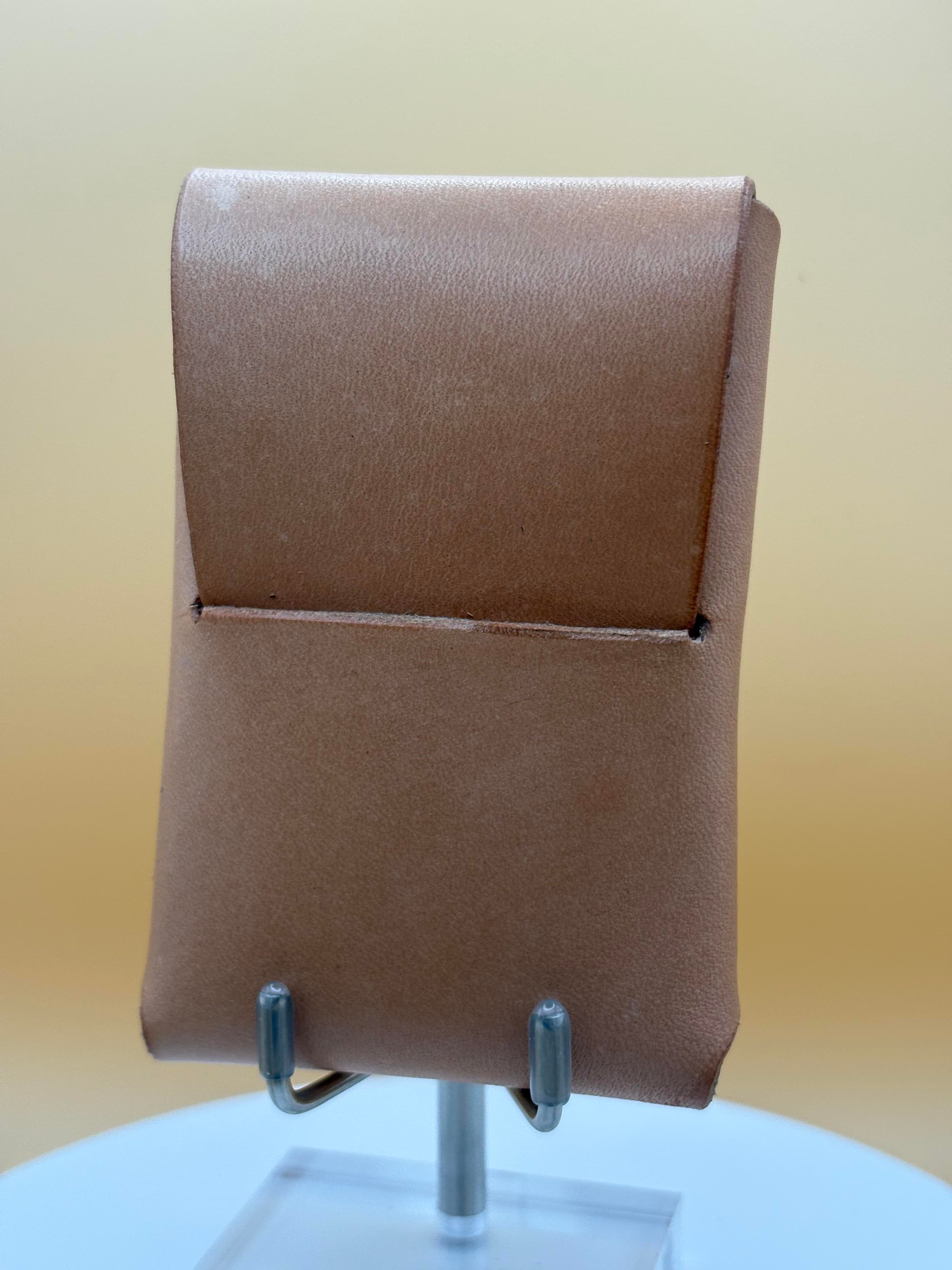 The Ironwood – Folded Wallet | Russet English Bridle